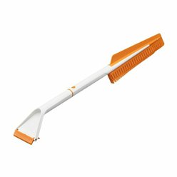 Škrabka na led se smetáčkem do auta Fiskars SnowXpert [1019352]