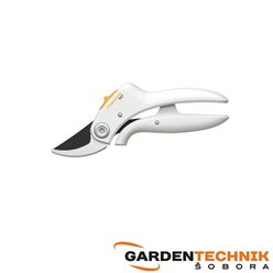 Zahradní nůžky FISKARS PowerLever P57 dvoučepelové, bílé [1026916]