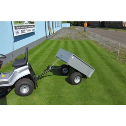 Vozík VARES TRVMS pro zahradní traktory (sklápěcí)