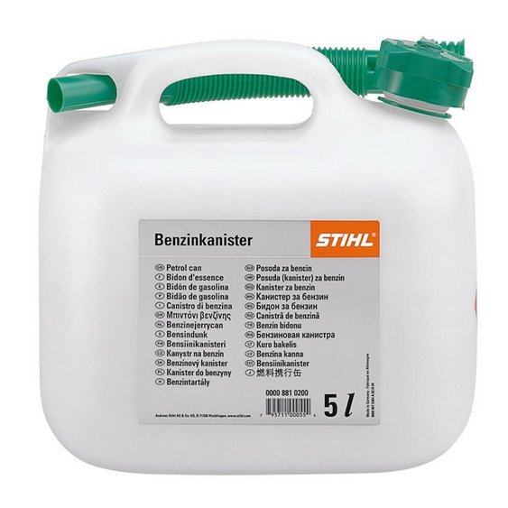 Kanystr na benzín STIHL (průhledný, 5 l) [00008810202]