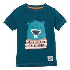 Dětské tričko s bobrem STIHL (modrá/bílá)