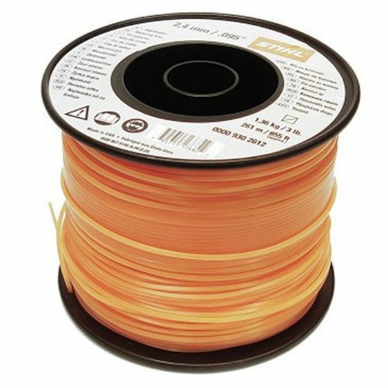 Žací struna STIHL 2,4 mm x 261 m (čtyřhranná, oranžová) [00009302612]