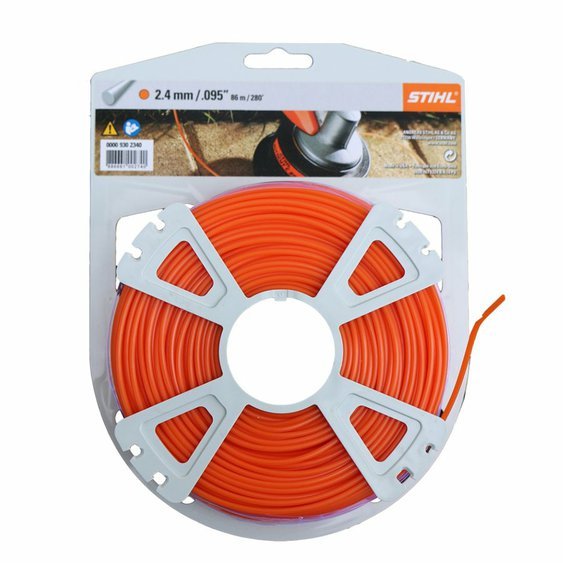 Žací struna STIHL 2,4 mm x 86 m (kulatá, oranžová) [00009302340]