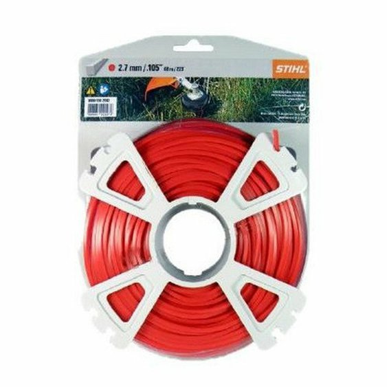 Žací struna STIHL 2,7 mm x 9,8 m (tichá, kulatá, červená) [00009302422]