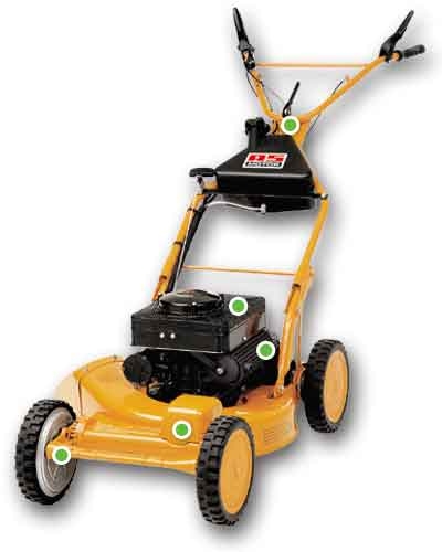Sekačka benzínová s pojezdem AS-MOTOR AS 53 2T ES 4WD | GardenTechnik.cz